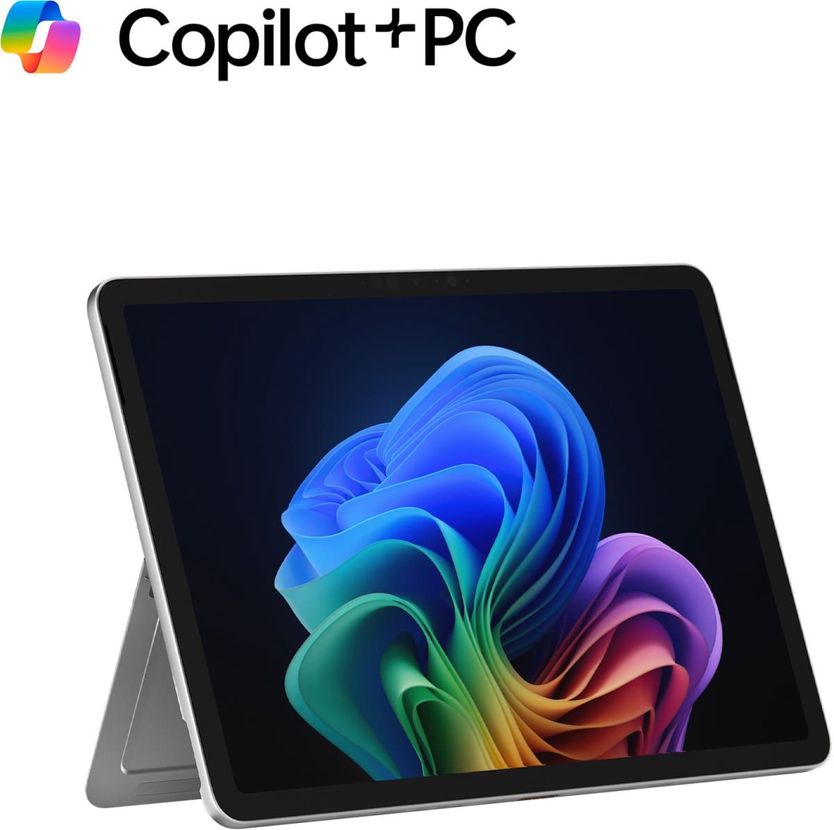 Microsoft Surface Pro - Copilot + Laptop - 12 inch Touchscreen - 16GB RAM/ 512GB SSD - Platinum — afbeelding 1