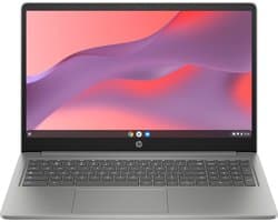 HP Chromebook 15a-nb0150nd Intel® N N100 39,6 cm (15.6") Full HD 8 GB LPDDR5-SDRAM 128 GB UFS Wi-Fi 6 (802.11ax) ChromeOS Zilver