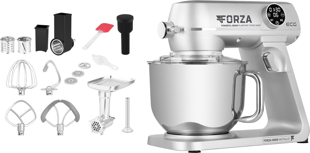 ECG FORZA 6600 Metallo Argento — afbeelding 1