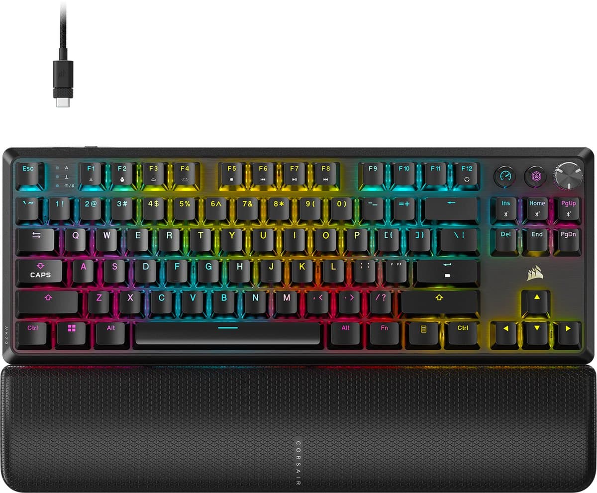 Corsair K70 CORE TKL Wireless Mechanisch Gaming Toetsenbord Qwerty — afbeelding 1