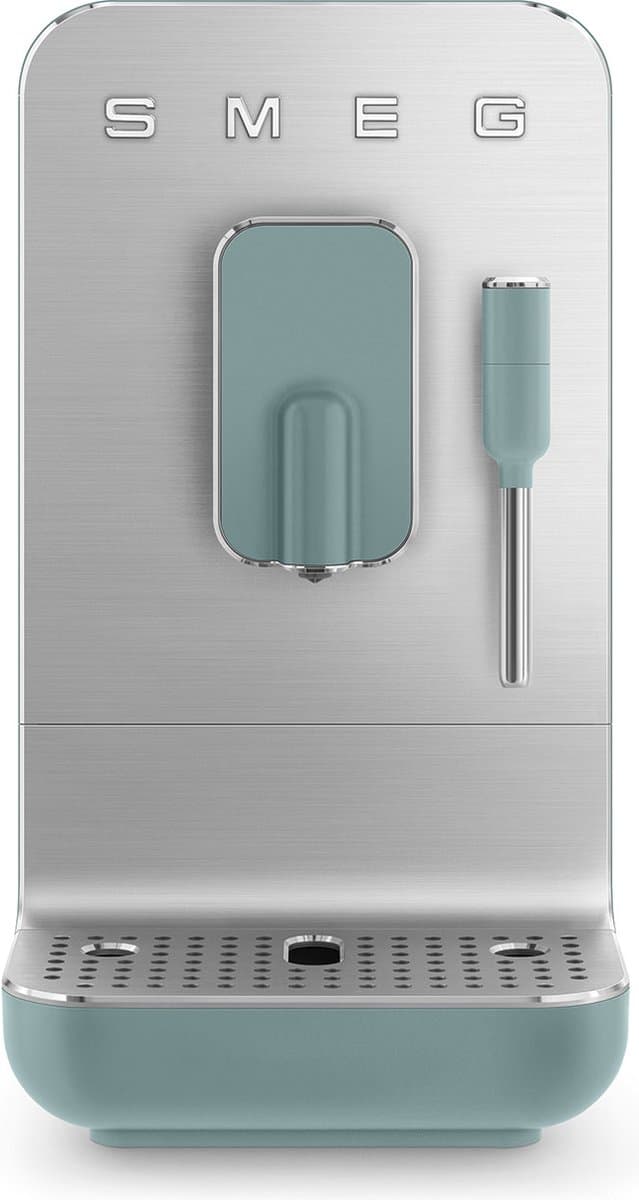SMEG BCC12EGMEU - Espressomachine - Emerald Green - Volautomatisch met stoompijp — afbeelding 1