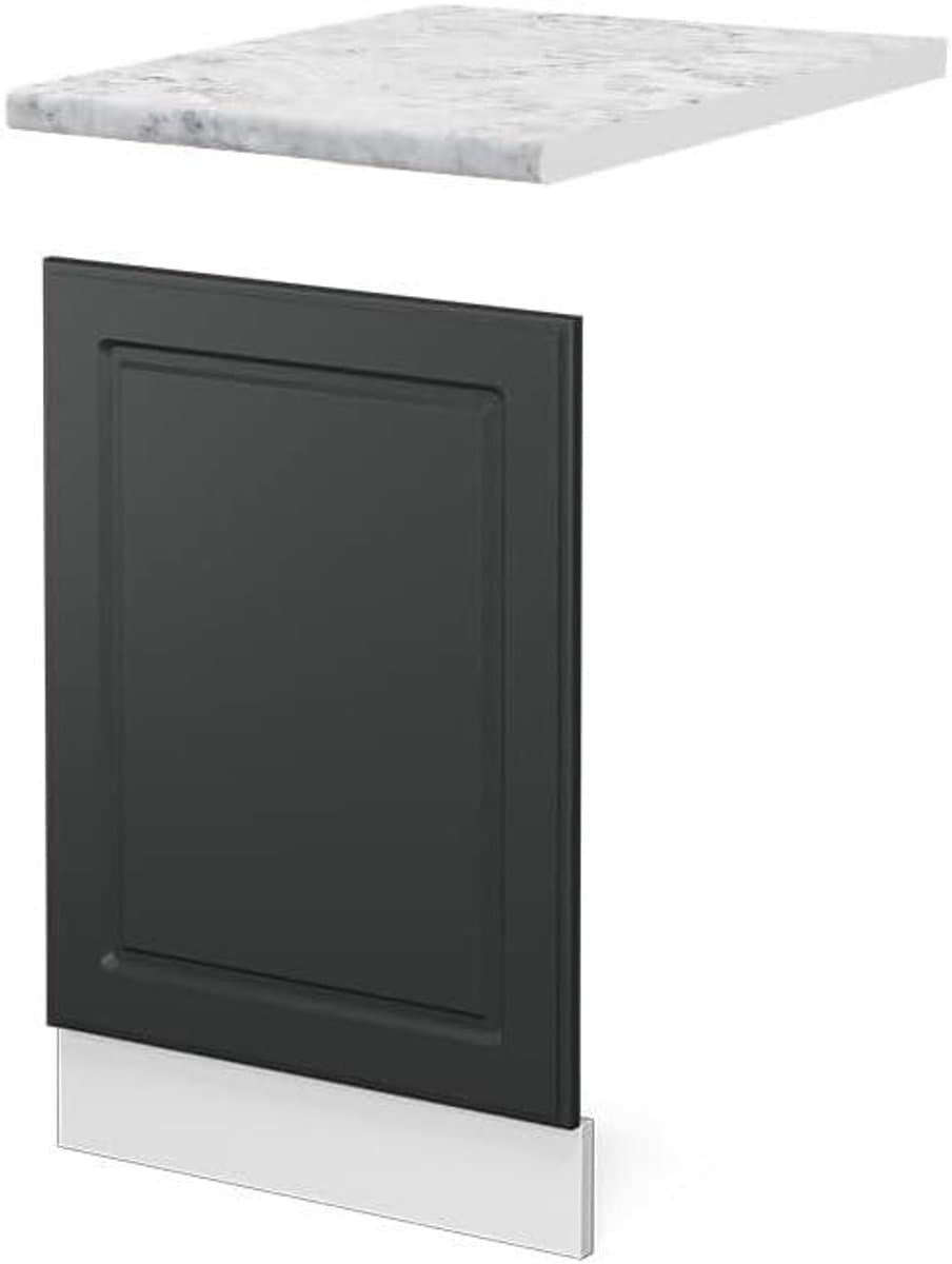 Vaatwasser paneel - Frontpaneel Keuken - Keuken Opknappen - 45 cm Breed - 57 cm Hoog - Antraciet — afbeelding 1