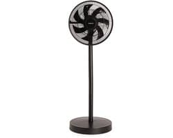 CREATE - Opvouwbare staande ventilator 50 W - Verstelbare hoogte - Stille werking - 3 snelheden - Zwart - AIR STAND FOLDABLE