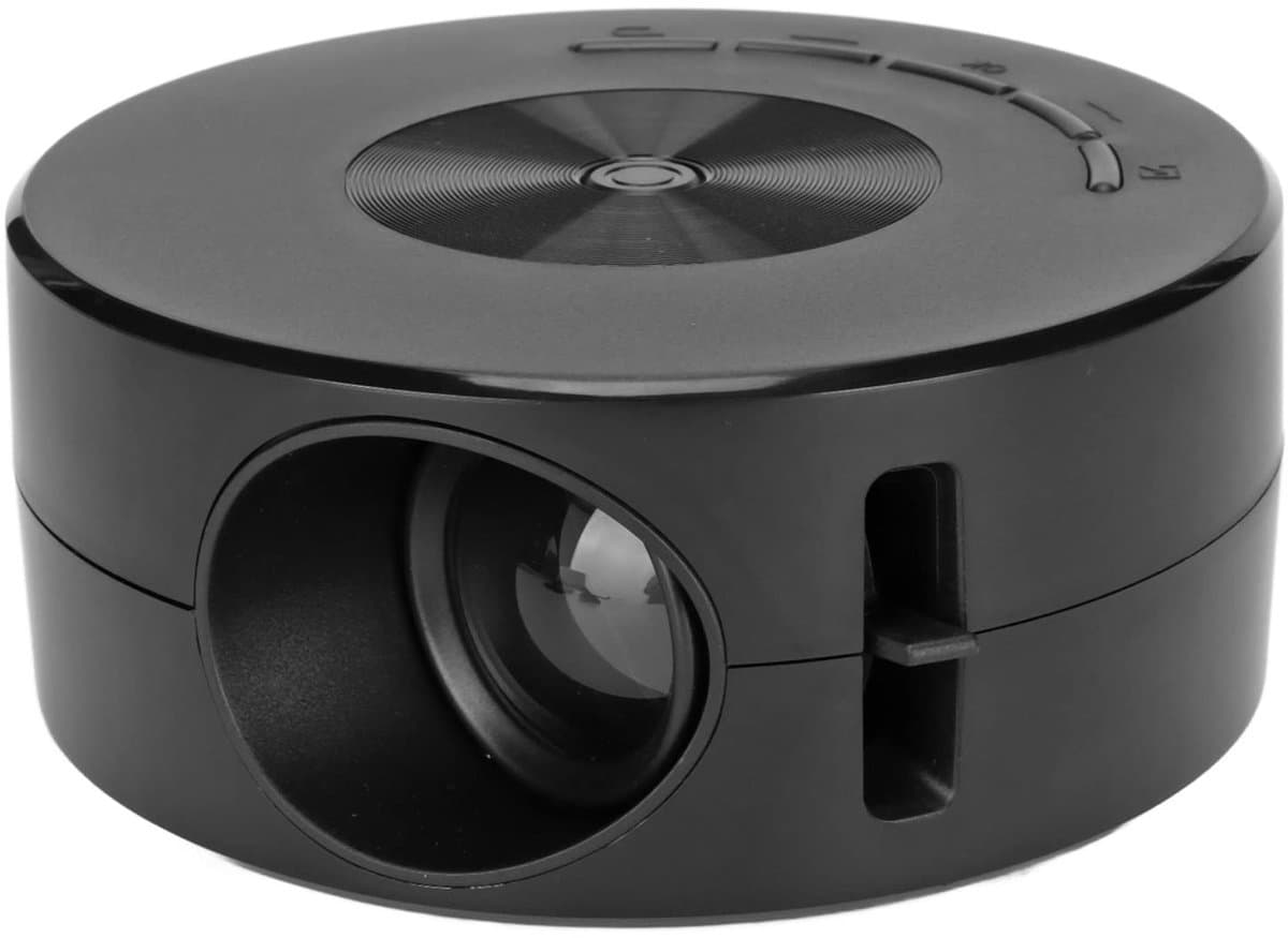 Allecto - Draagbare Mini-LED-projector - Kleine LED-videoprojector - Full HD - Compact formaat - Geschikt voor thuisbioscoop en kantoor - Ideaal v — afbeelding 1