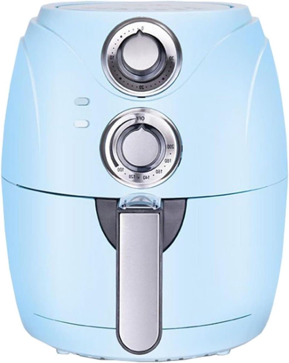 Kleine Airfryer - Heteluchtfriteuse - Gezond Frituren - Ruimtebesparend Design - 25 Liter - Blauw — afbeelding 1
