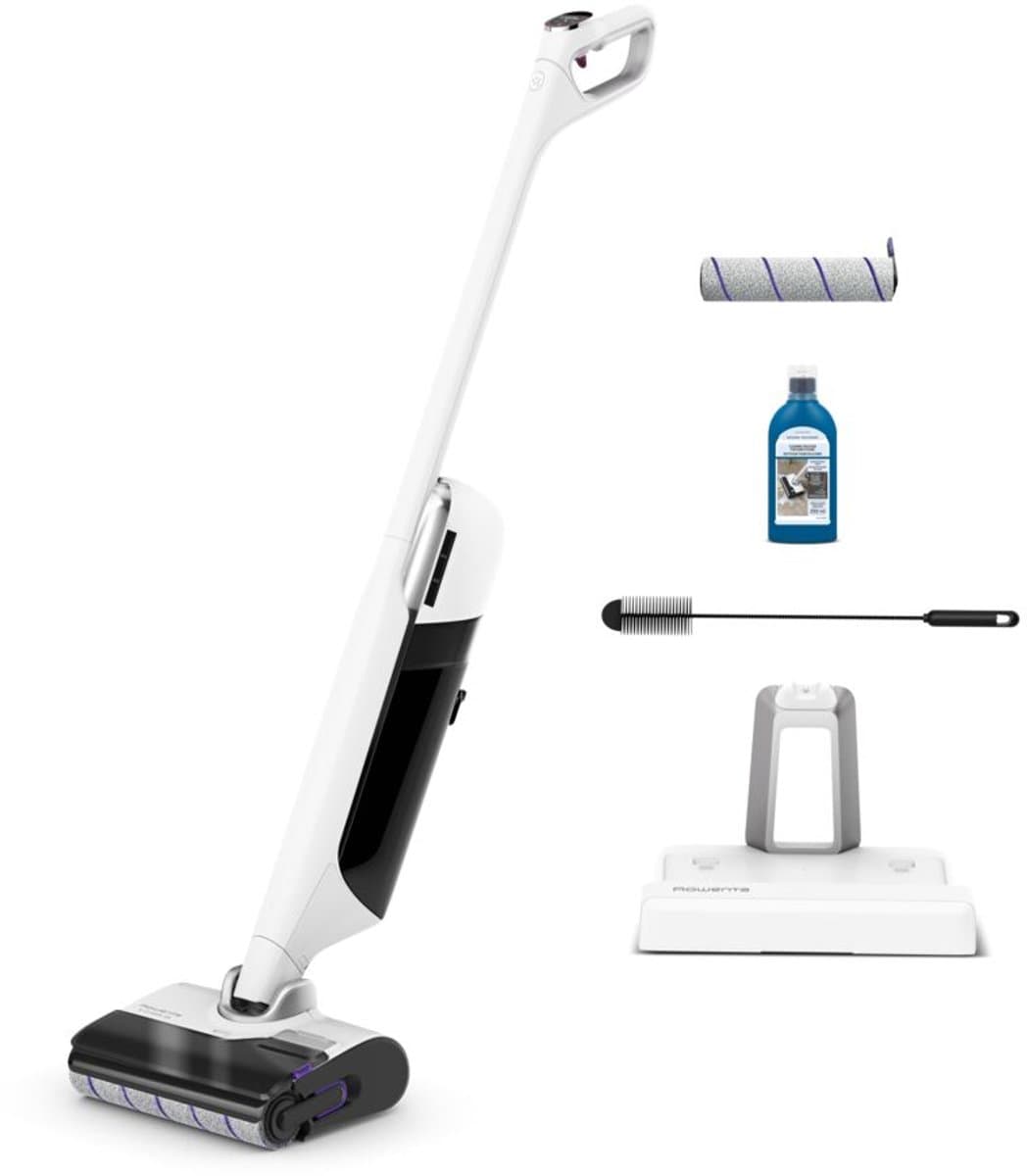 Rowenta X-Clean 12 GZ7267 - 2-in-1 Vloerreiniger - Stofzuiger & dweil in 1 - 65 min gebruikstijd - Zelfreiniging & droging, LED verlichting — afbeelding 1