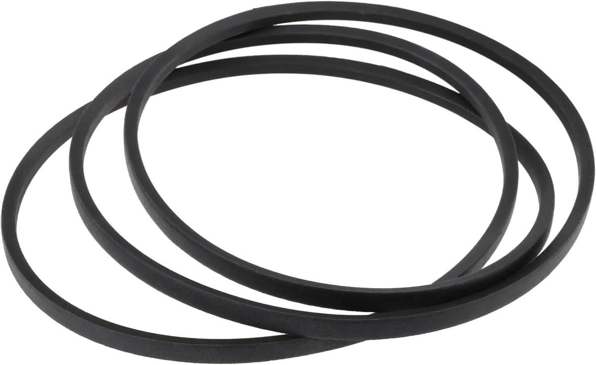 Grasmaaier Riem - Maaier Riem - Gazon Onderhoud - Vervangende Dek Riem - 1/2" x 106" - Zwart — afbeelding 1