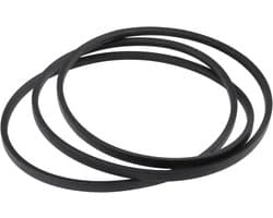 Grasmaaier Riem - Maaier Riem - Gazon Onderhoud - Vervangende Dek Riem - 1/2" x 106" - Zwart