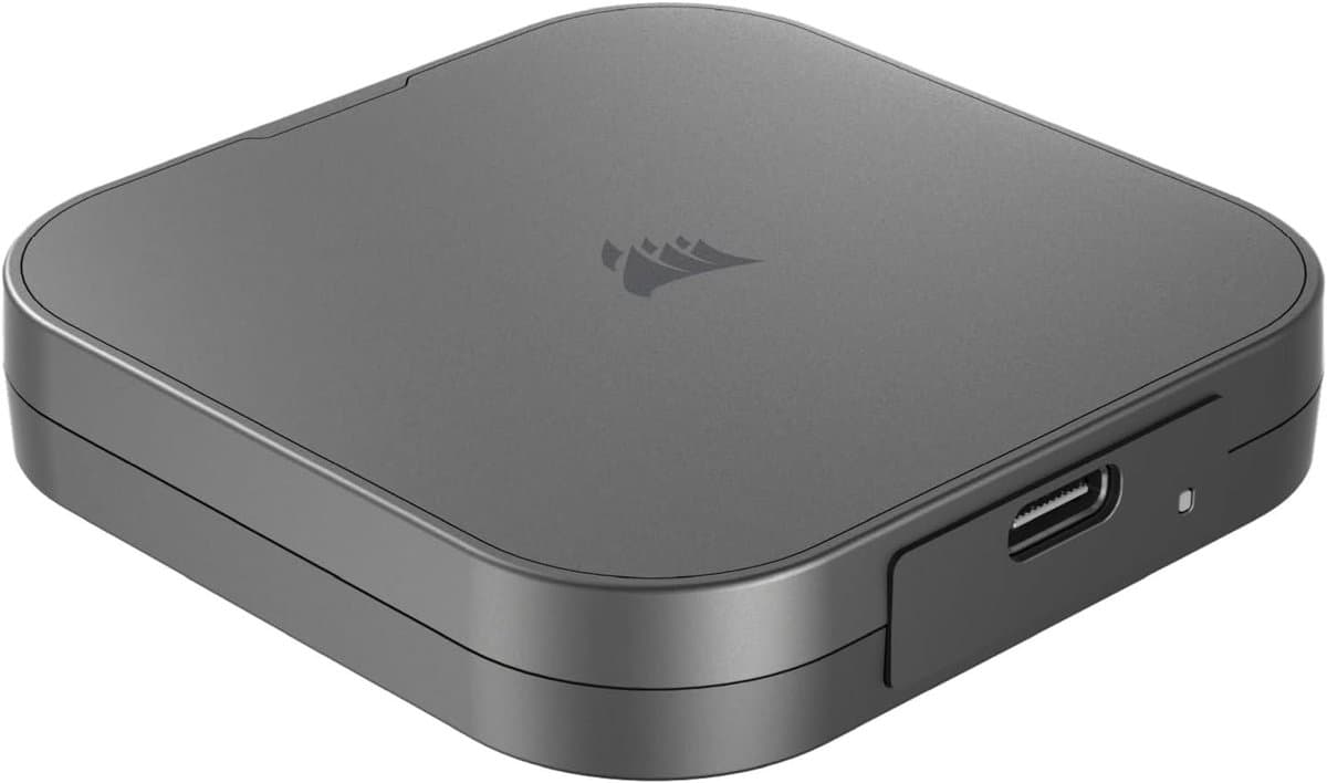 Draagbare Externe SSD - USB4 Opslag - Snelle Data Transfer - Tot 40 Gbps Snelheid - 1TB Capaciteit - Grijs — afbeelding 1
