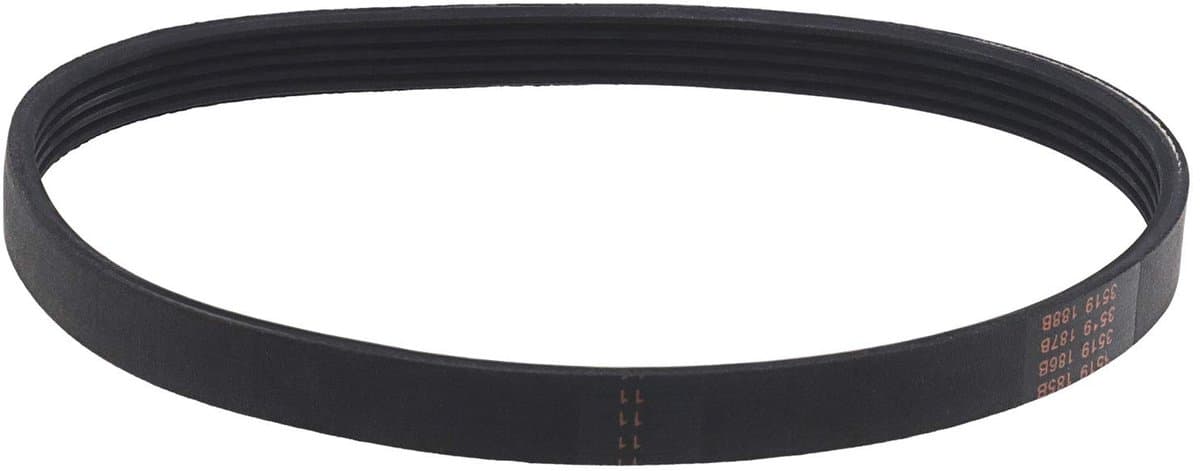 Dailygoods- Aandrijfriem 12 mm breed - Rubber - Slijtvaste/duurzame riem - Compatibel met Flymo Turbo Lite 350/400 - Gesloten lus - Omtrek 416 mm - Grasmaaier Riem — afbeelding 1