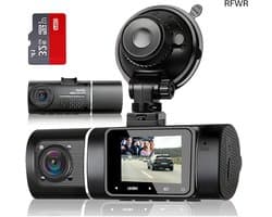 Auto Camera - Rijrecorder - Veilig Rijden - Voor en Achter - 310 Graden - Zwart
