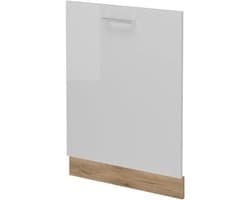 Vaatwasser Frontpaneel - Keukenpaneel Inbouw - Keuken Integratie - Volledig Geïntegreerd - 60 cm breed - Wit Hoogglans