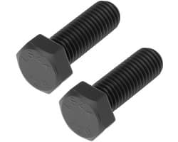 Dailygoods- Maaierblad Vervangend - 2 Stuks - Compatibel met Servis Rhino Breeze - Onderdeelnummer 00775026 - M12x1,75 - Schokbestendig Staal - Grasmaaieronderdeel