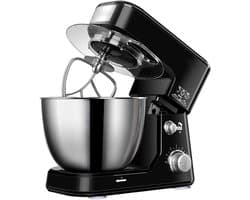 Keukenmachine Mixer - Standmixer Keuken - Bakken Thuis - 6 Snelheden Instelbaar - 4L Kom - Multicolor
