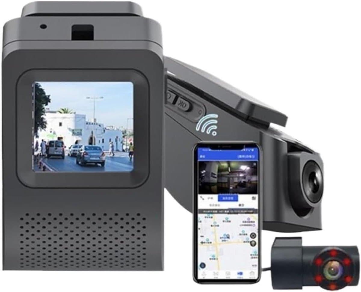 Dashcam Auto - Autocamera DVR - Verkeersregistratie - 24 Uur Parkeerbewaking - 32GB - Stijl 1 — afbeelding 1