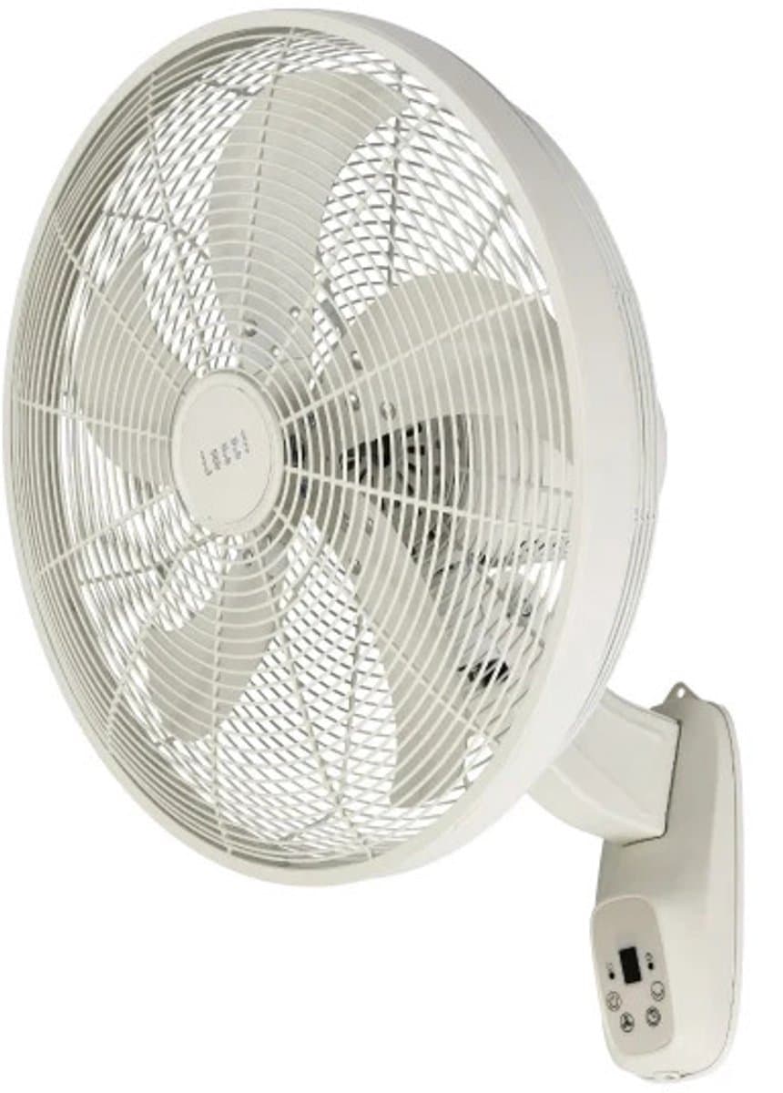 Lucci AIR Glide DC WV Wandventilator 36 W Wit — afbeelding 1