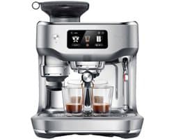 Sage SES995BSS the Oracle Dual Boiler RVS - Pistonmachine - Touchscreen - Dual Boiler - Automatische tamper - Automatische melkopschuimer - Automatische maalstand - Espressomachine