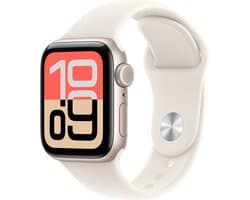 Apple Watch SE 3 - Wifi + 5G - 40mm - Starlight Aluminium Case with Starlight Sport Band - S/M