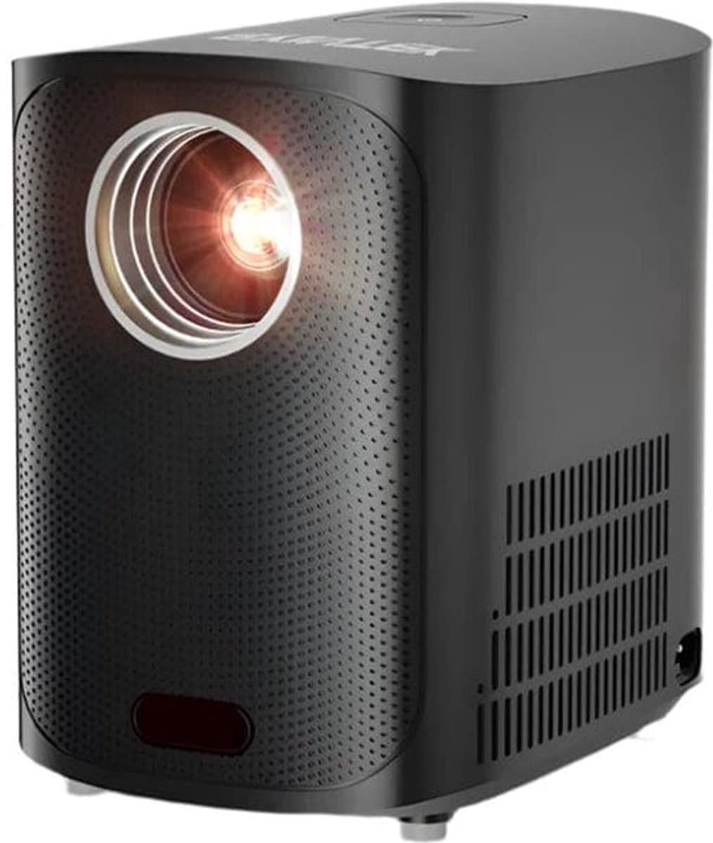 Byintek - X20 - Beamer - Projector Beamer - Mini Meamer - Full HD 1080P 4k - 65W - 1280x720dpi - Automatische focus - met WiFi - 250 ANSI Lumens - Android 11.0 - Zwart — afbeelding 1