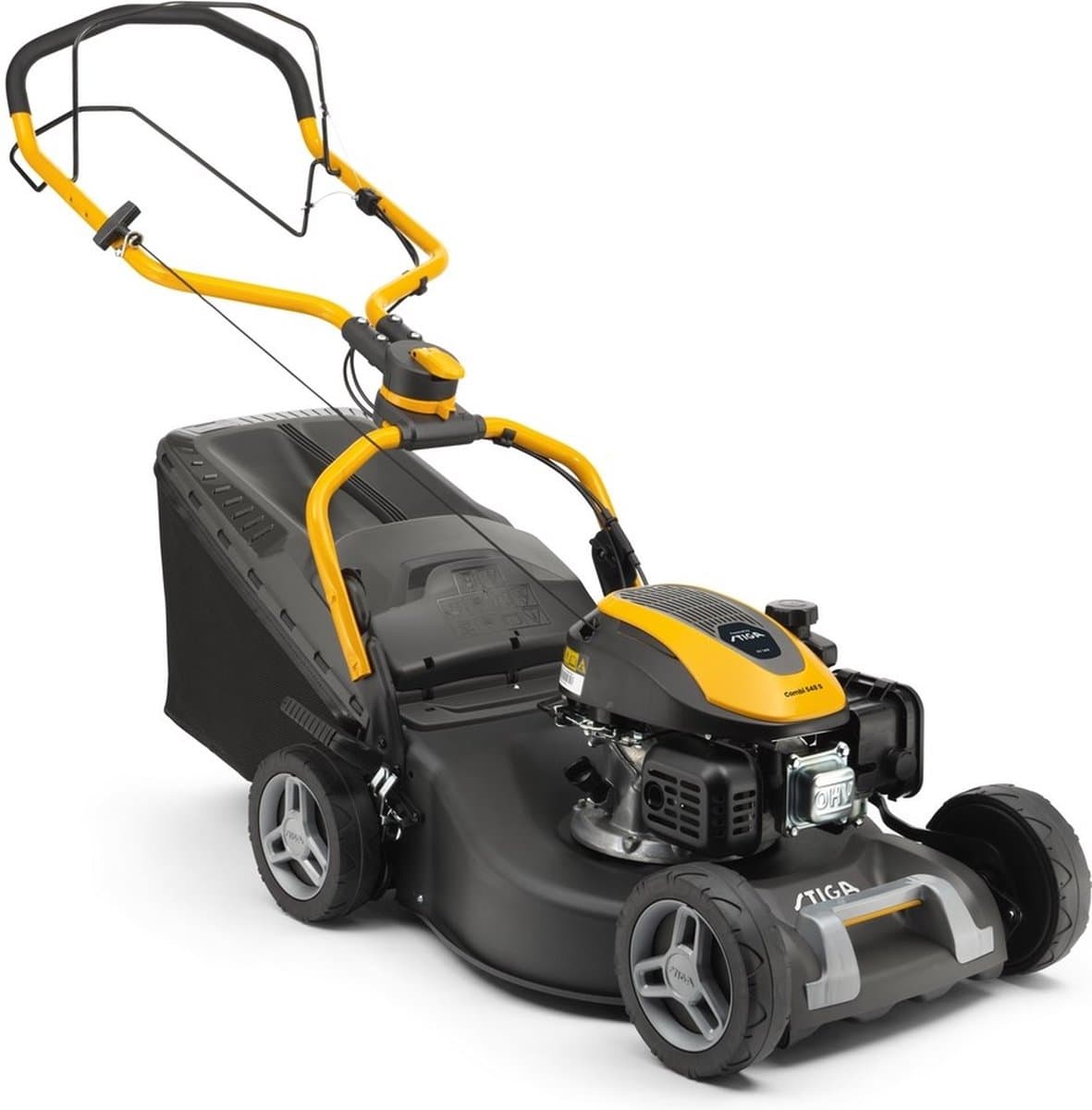 Stiga COMBI 548 S Benzine Grasmaaier | ST 140 OHV | 139 cc | 48 cm | zelfrijdend | staal | 4-in-1 | 6 pos hoogteinstelling | fulcrum - 2L0482348/ST1 — afbeelding 1