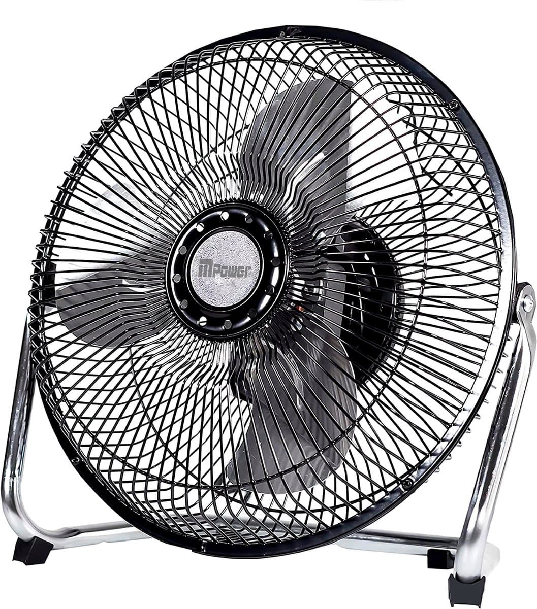 Betaalbare Goederen® Ventilator - 3 standen - Vloerventilator - Tafel Ventilator - Ventilatoren - Aluminium - Airco — afbeelding 1