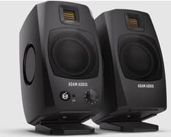 Adam Audio D3V Zwart - Actieve studio monitor set