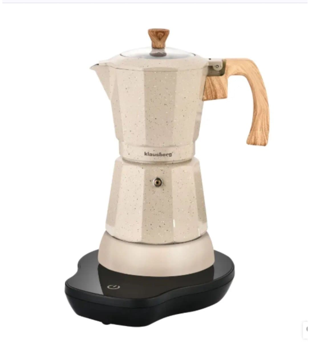 Klausberg Espresso Koffiemaker 300 ml – 500 W – KB-7999 Beige — afbeelding 1