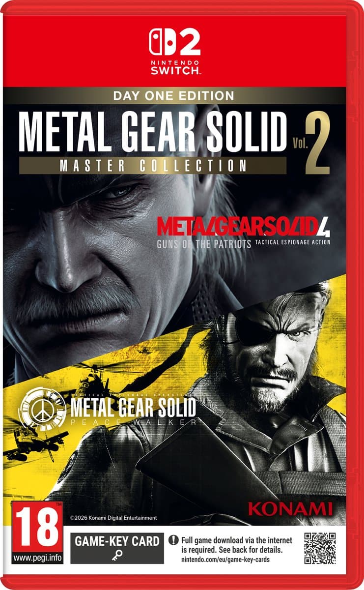 Metal Gear Solid: Master Collection Vol. 2 - Day One Edition – Nintendo Switch 2 — afbeelding 1