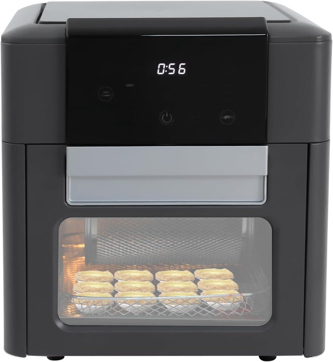 Heteluchtfriteuse Oven - Vetvrij Koken Apparaat - Keuken Huishouden - 12 Liter Capaciteit - 33 x 333 x 36 cm — afbeelding 1