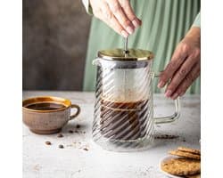 French Press Koffiemaker - Koffiepers - Verse Koffie Maker - smaakvol