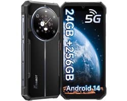 FOSSiBOT F109 Robuuste Smartphone 5G - 24GB RAM - 256GB ROM - 10600 mAh - 6,745 inch HD IPS Scherm - IP68 IP69K Outdoor Telefoon - Android 14 - GPS,NFC,Face ID,OTG