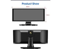 De Warenloods - Dashcam voor Auto - Achteruitkijkspiegel - Carplay Android - Navigatie - Dual Lens Recorder - 4K - WIFI BLUETOOTH AUX GPS FM - 128GB Opslag