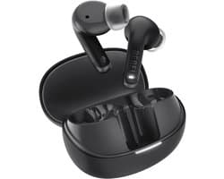 Fresh 'n Rebel Twins Fuse 2 - Draadloze oordopjes - Noise Cancelling oortjes met 36 uur speeltijd - Met Microfoon en App - Storm Grey