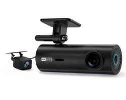 Pora&Co Dashcam Dual Lens 4K – Voor & Achter Camera – Ultra HD – Nachtzicht – Parkeermodus