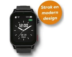 Weewise WS81 - GPS-horloge voor senioren - Valdetectie - SOS knop - GPS Tracker - GPS Horloge Ouderen - Alarm Horloge - SOS Horloge - Valdetectie - Alzheimer - Dementie - Alarmknop - Videobellen - Inclusief Simkaart & App