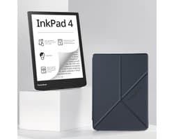 PocketBook InkPad 4 e-reader – 7.8 inch – 32 GB – waterdicht + Origami Zwarte Shell Cover – voordeelbundel