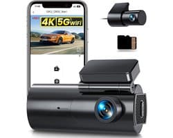Nexvo® Dashcam Voor en Achter - Dashcam - Dashcam Voor Auto - Zwart - 5cm x 10cm x 4cm