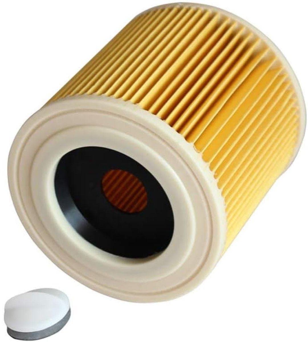 HEPA-filter - Stofzuigerfilter - Wasbaar en Herbruikbaar - 1 Stuks - Compatibel met Kärcher WD2 WD3 MV3 MV2 A2004 — afbeelding 1