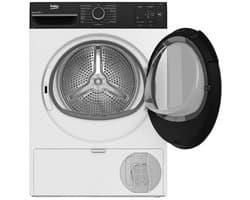 Beko BM3T37240W | Warmtepompdroger | 7 kg | C | Taaldisplay Duits