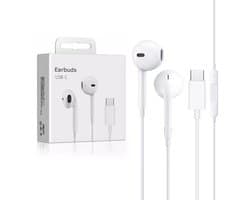 USB-C - Bedrade In-Ear Oordopjes - Met Microfoon - Voor Muziek - Voor iPhone en Android Gebruikers - Type C Model