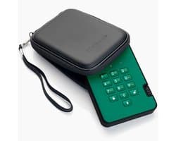 Beveiligde Externe Harde Schijf 1TB met PIN-toegang en Hardware Encryptie