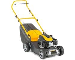 Benzine Grasmaaier - Gazonmaaier Mulchmaaier - Effectief Gras Snijden - Centrale Maaihoogte Instelling - 41cm Maaibreedte