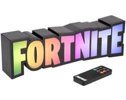 Fortnite logo lamp – RGB LED licht met afstandsbediening – Paladone