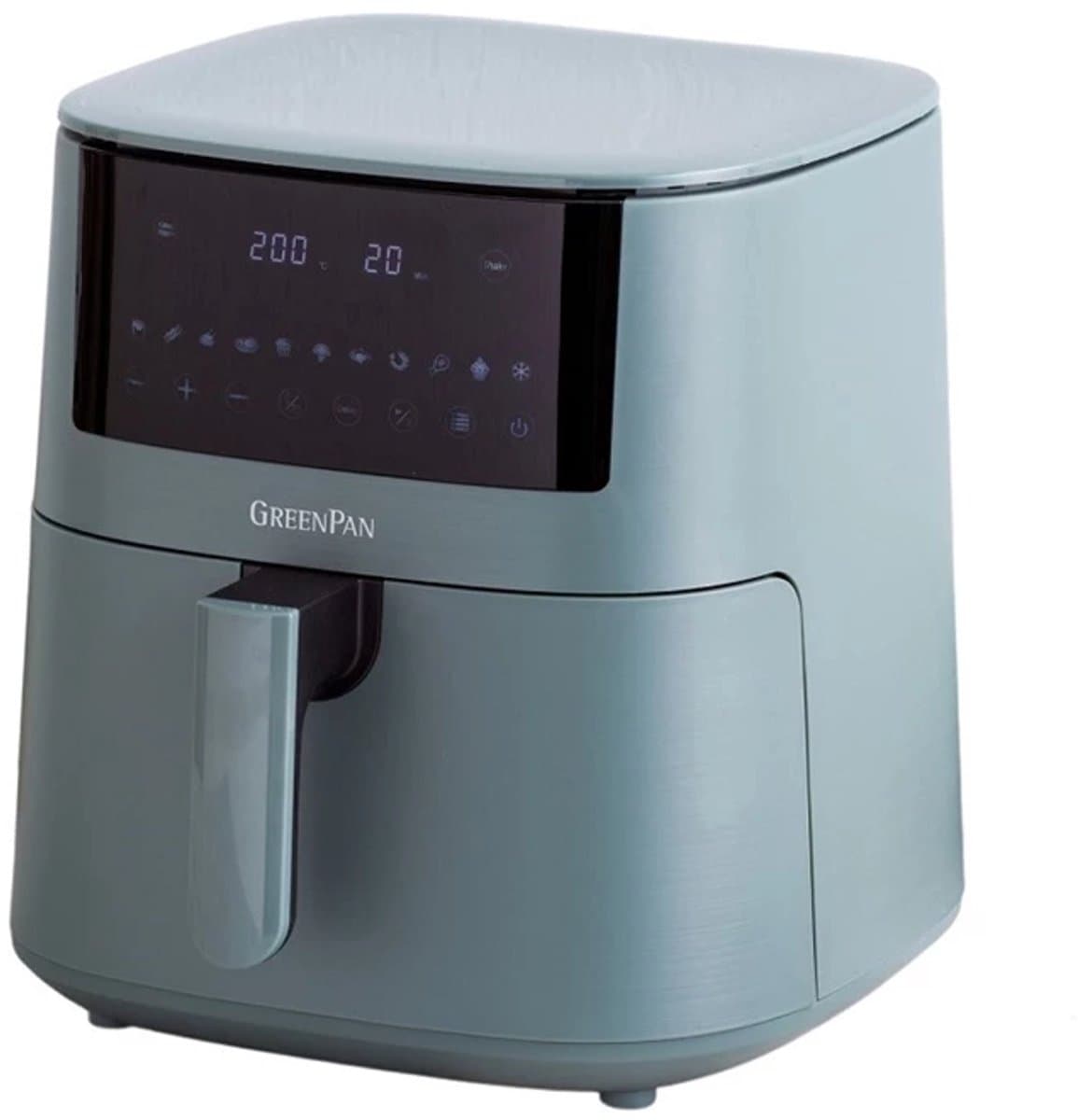 GreenPan Bistro XXL airfryer 7.2L smokey blue — afbeelding 1