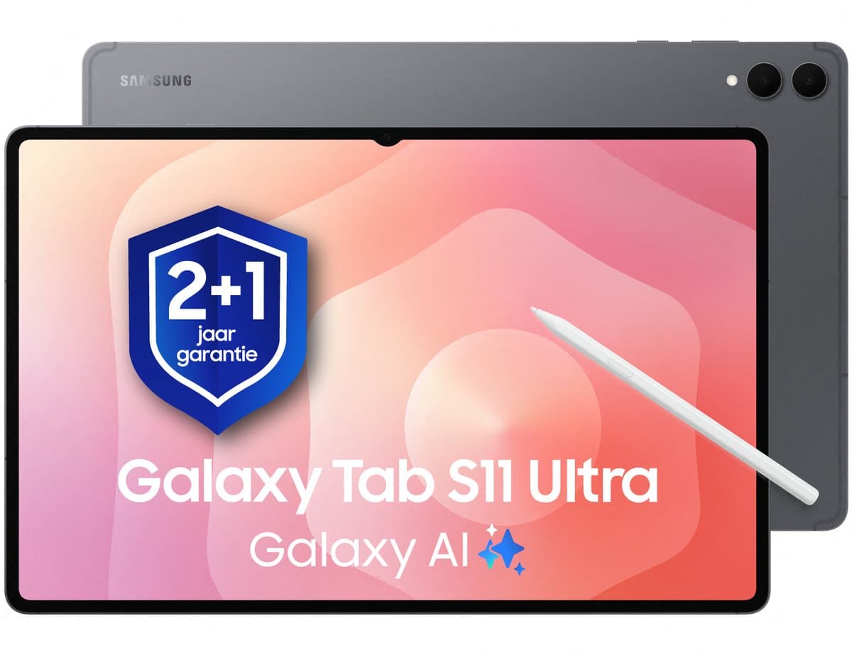 Samsung Galaxy Tab S11 Ultra - 512GB - Gray + 1 jaar extra garantie — afbeelding 1