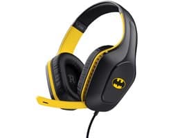 Trust GXT 415BM Zirox - Gaming Headset - Batman Editie - Bedraad - 50mm Drivers - Over-ear - Zwart