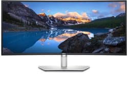 DELL UltraSharp U3423WE computer monitor 86,4 cm (34") 3440 x 1440 Pixels UltraWide Quad HD LCD Zilver