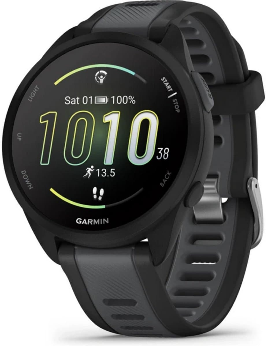 Garmin Forerunner 165 Music Zwart/Grijs — afbeelding 1
