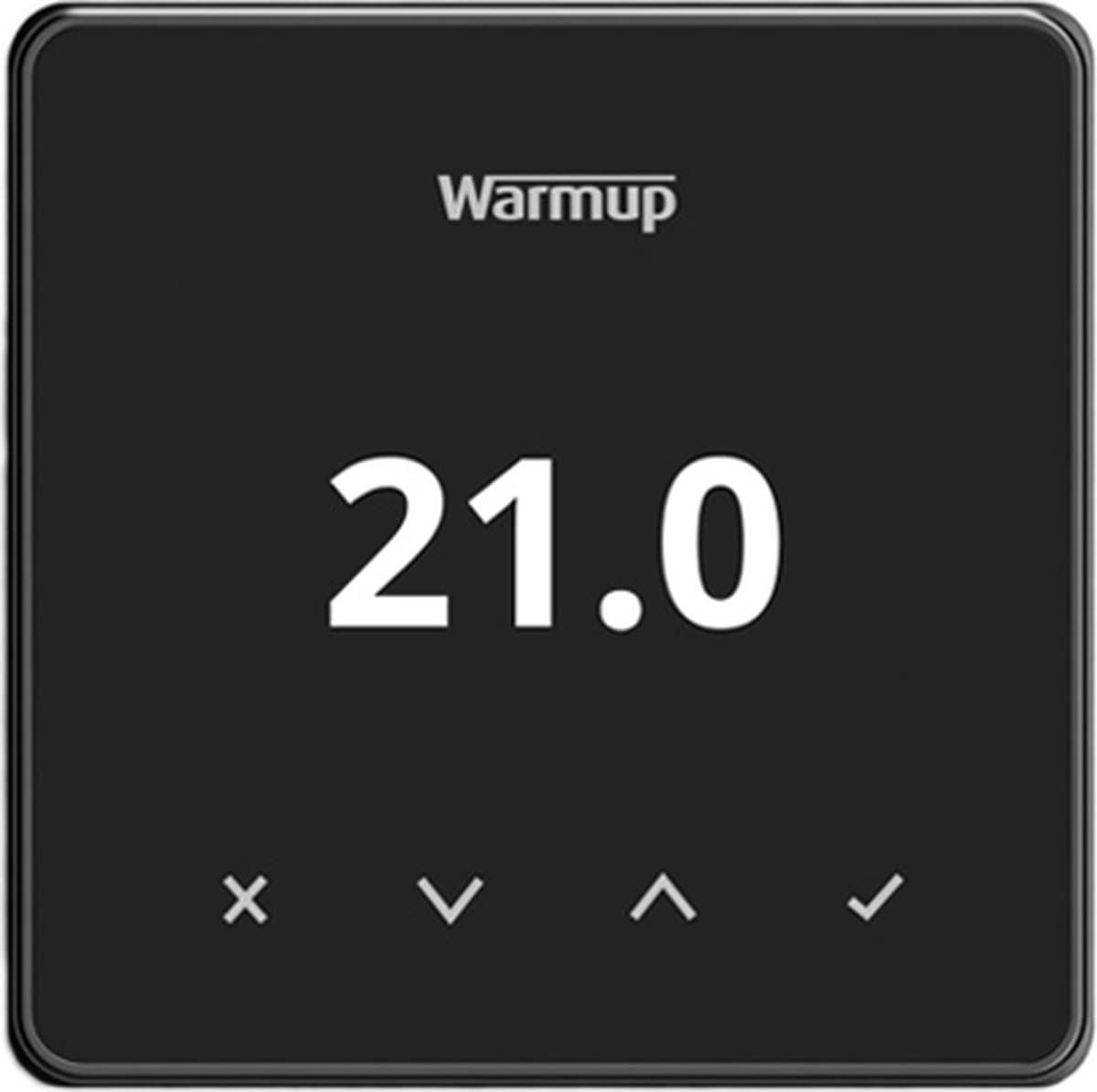 WARMUP Element WiFi thermostaat | Elektrische vloerverwarming | Kleur: Zwart — afbeelding 1