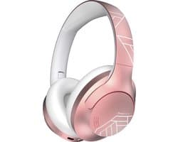 PowerLocus P3 - Bluetooth Koptelefoon – Draadloos – Over-ear – incl. Premium Case – 50 uur batterijduur – Microfoon - Rose Gold